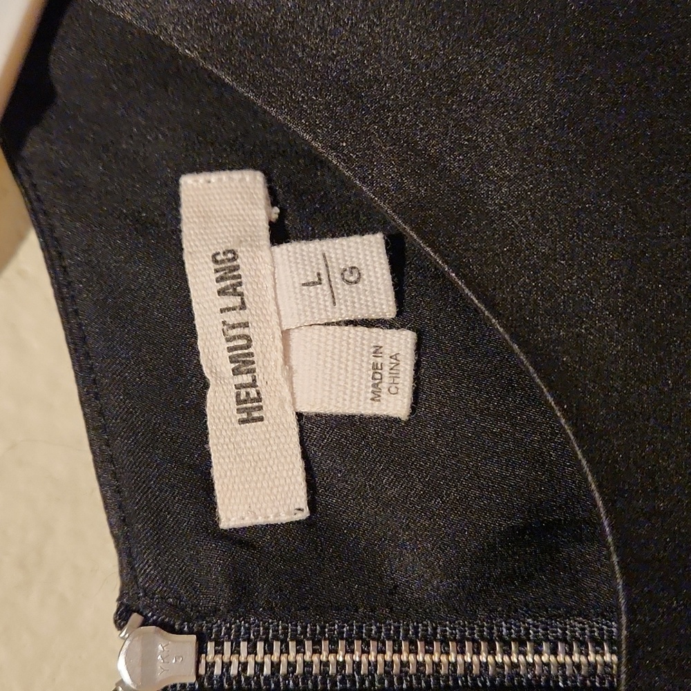 ❤️ NWOT! HELMUT LANG SILK / SATIN LAYERED SLEEVELESS TOP, LARGE - Picture 11 of 14